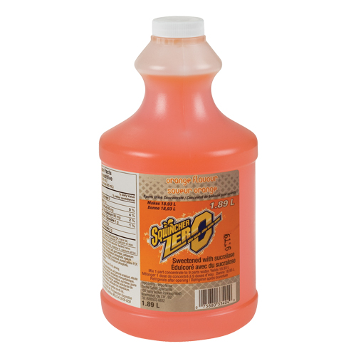 Sqwincher&reg; ZERO&reg; Rehydration Drink, Concentrate, Orange Infinity Industrial Services Inc.