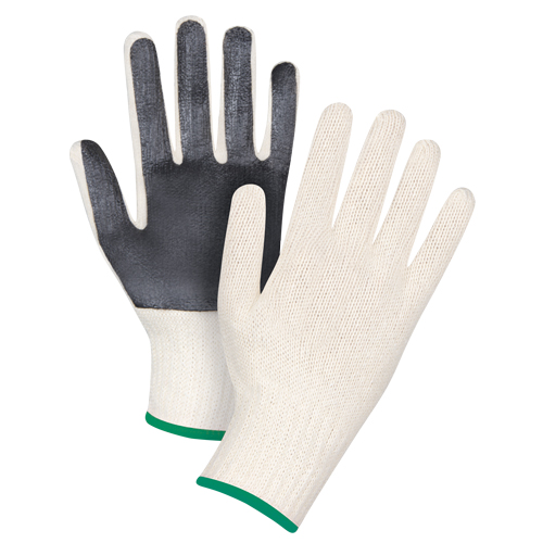 Palm-Coated String Knit Gloves, Poly/Cotton, Single Sided, 7 Gauge, Medium Infinity Industrial Services Inc.