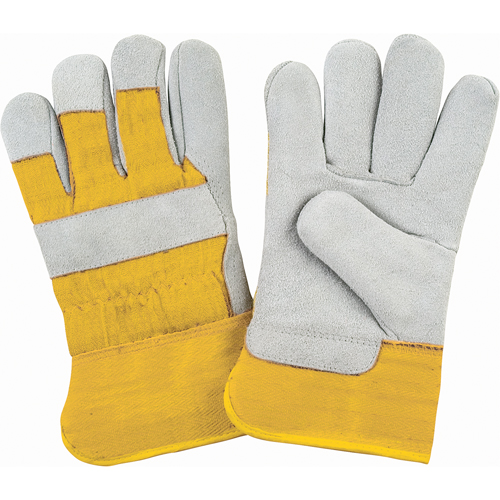 Premium Winter-Lined Fitters Gloves, X-Large, Split Cowhide Palm, Foam Fleece Inner Lining Infinity Industrial Services Inc.