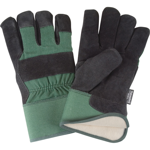 Gants d'ajusteur doubl&eacute;s pour l'hiver &agrave; chaleur sup&eacute;rieure, 2T-Grand, Paume en Cuir de vache refendu, Doublure en Thinsulate Infinity Industrial Services Inc.