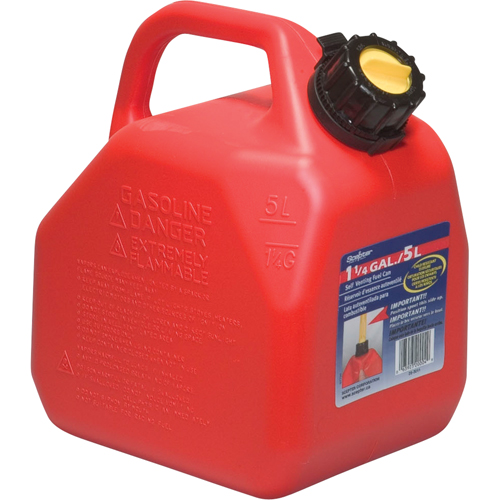 Jerry Cans, 1.25 US gal./5 L, Red, CSA Compliant/ULC Infinity Industrial Services Inc.