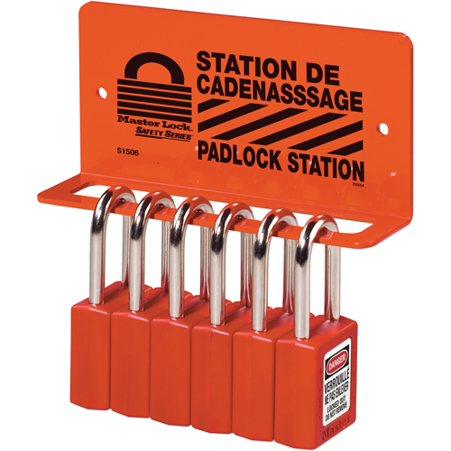 Padlock Rack Station- Unfilled Infinity Industrial Services Inc.