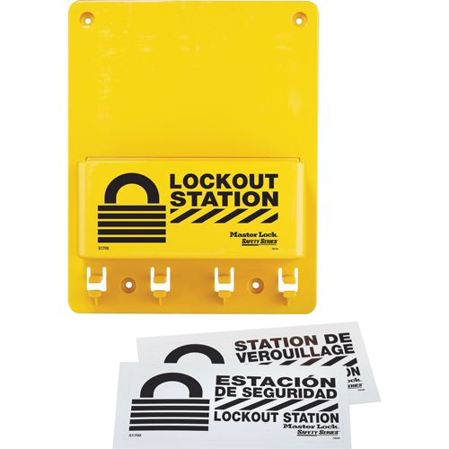 Poste de verrouillage compacte, Cadenas Aucune, Capacit&eacute; de 4, Cadenas Non compris Infinity Industrial Services Inc.