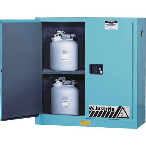 ChemCor&reg; Lined Acid/Corrosive Storage Cabinets, 30 gal., 43" x 44" x 18" Infinity Industrial Services Inc.