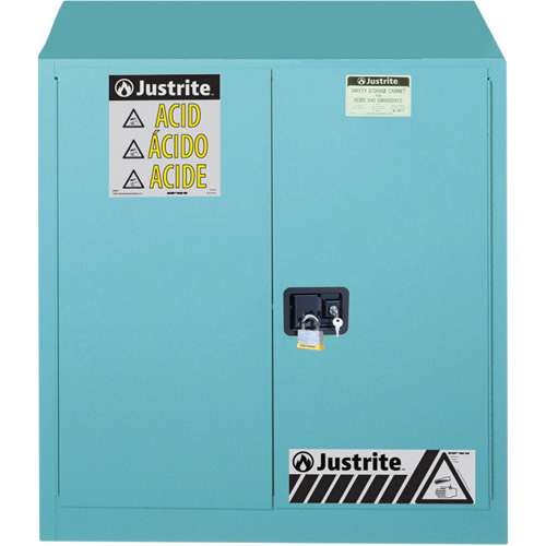 ChemCor&reg; Lined Acid/Corrosive Storage Cabinets, 30 gal., 43" x 44" x 18" Infinity Industrial Services Inc.