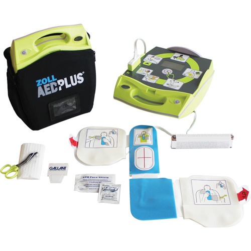 AED Plus&reg; Defibrillator , Semi-Automatic, English, Class 4 Infinity Industrial Services Inc.