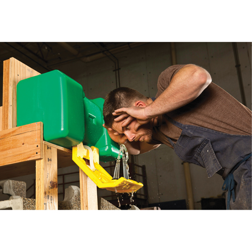 Eyewash Station, Gravity-Fed, 9 gal. Capacity, Meets ANSI Z358.1 Infinity Industrial Services Inc.