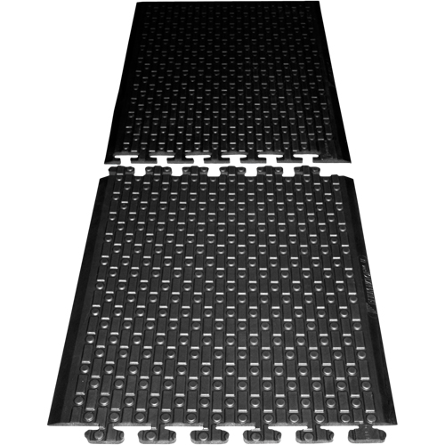 Rejuvenator Connect No. 502 Matting, Polyurethane, 3' W x 3' L, 5/8" Thick, Black Infinity Industrial Services Inc.