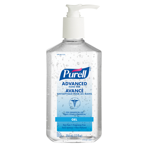 Advanced Hand Sanitizer, 354 ml, Pump Bottle, 70% Alcohol Infinity Industrial Services Inc.