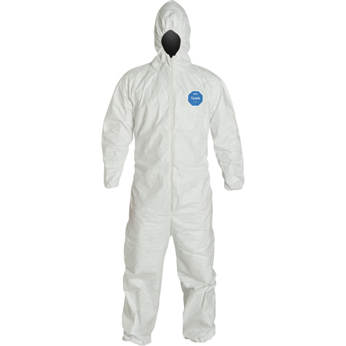 Hooded Coveralls, 3X-Large, White, Tyvek&reg; 400 Infinity Industrial Services Inc.