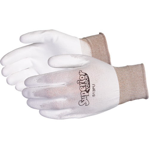 Superior Touch&reg; Coated Gloves, 7/Small, Polyurethane Coating, 13 Gauge, Nylon Shell Infinity Industrial Services Inc.