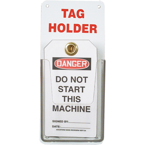 Tag Holder Infinity Industrial Services Inc.