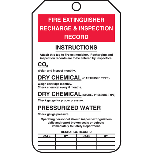 &eacute;tiquettes de s&eacute;curit&eacute; d'inspection et de contr&ocirc;le de l'&eacute;tat de l'&eacute;quipement, Plastique, 3-3/8" la x 5-7/8" h, Anglais Infinity Industrial Services Inc.