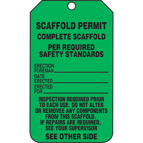 Inspection Tags, Cardstock, 3-1/8" W x 5-7/8" H, English Infinity Industrial Services Inc.