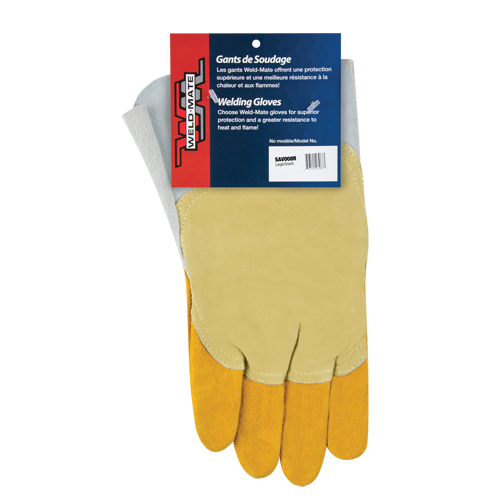 Gants de soudage pour pipelinier, Cuir de vache refendu, Taille Grand Infinity Industrial Services Inc.
