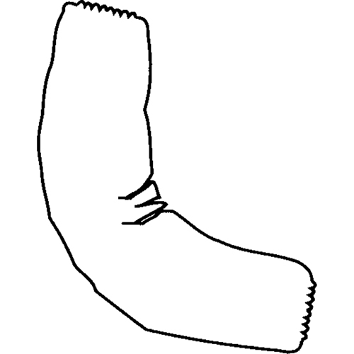 Manchettes, Longueur de 18", Tyvek 400, Blanc Infinity Industrial Services Inc.