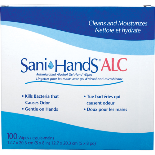 Sani-Hands&reg; ALC Antimicrobial Hand Wipes, Packet Infinity Industrial Services Inc.