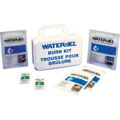 Water Jel&reg; - Emergency Burn Kits, 10-unit Plastic Box, Class 2 Infinity Industrial Services Inc.