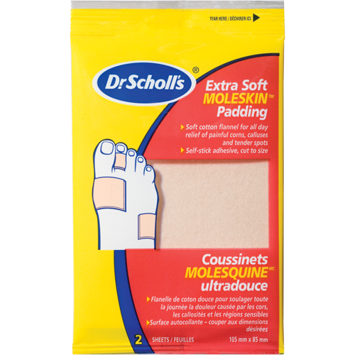 Tampons Moleskin Plus de Dr Scholl's Infinity Industrial Services Inc.