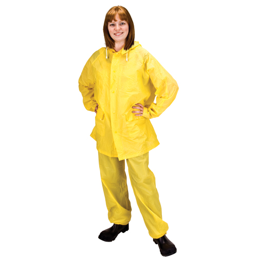 RZ300 Rain Suit, PVC, Large, Yellow Infinity Industrial Services Inc.