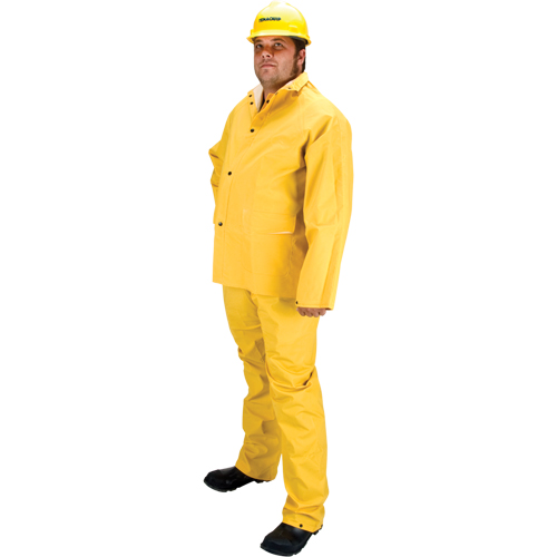 V&ecirc;tement imperm&eacute;able r&eacute;sistant aux flammes RZ600, Grand, Jaune Infinity Industrial Services Inc.