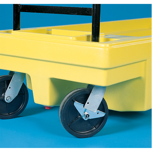 Poly-Spillcart Cart, 66.5" L x 29" W x 43.9" H, 57 US gal. Spill Cap. Infinity Industrial Services Inc.