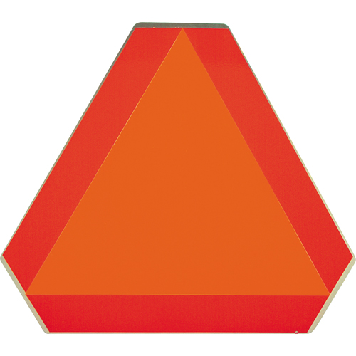 Panneaux de signalisation pour v&eacute;hicules lents, Aluminium, 16" la x 16" h Infinity Industrial Services Inc.