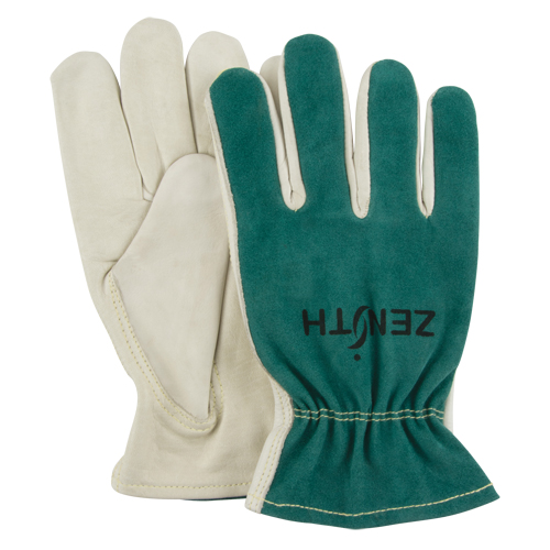 Gants de conducteur, Moyen, Paume en Cuir fleur de vache Infinity Industrial Services Inc.