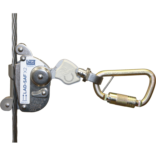 Lad-Saf X2 Detachable Cable Sleeve, 5/8"/3/8" Rope Diameter Infinity Industrial Services Inc.