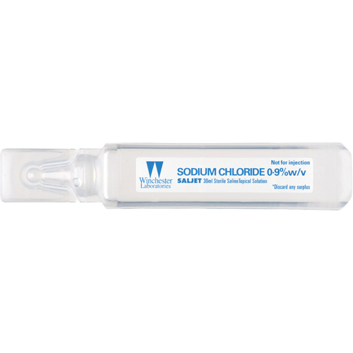 Solution saline Saljet, dose unique, 1,01 oz Infinity Industrial Services Inc.