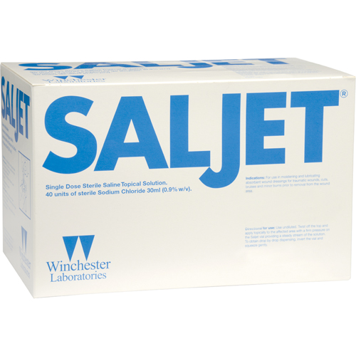Solution saline Saljet, dose unique, 1,01 oz Infinity Industrial Services Inc.