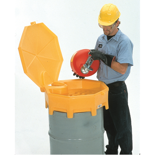 Entonnoir avec couvercle pour baril Global Ultra-Drum Funnel, 5 gal. Infinity Industrial Services Inc.