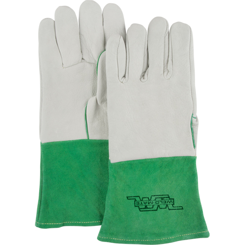 Gants de soudage TIG de premi&egrave;re qualit&eacute;, Cuir fleur de vache, Taille Moyen Infinity Industrial Services Inc.