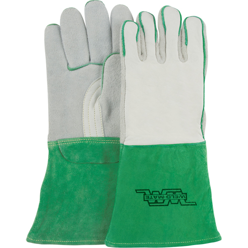 Heavy-Duty Welding Gloves, Split Cowhide, Size Medium Infinity Industrial Services Inc.