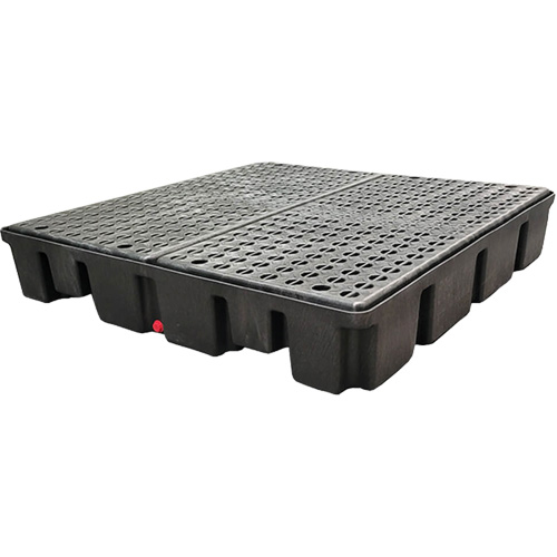 Nestable Spill Pallet Without Drain, 66 US gal. Spill Capacity, 49" x 49" x 10.5" Infinity Industrial Services Inc.