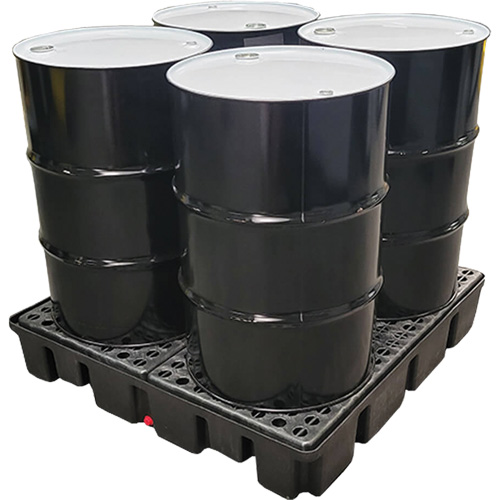 Nestable Spill Pallet Without Drain, 66 US gal. Spill Capacity, 49" x 49" x 10.5" Infinity Industrial Services Inc.