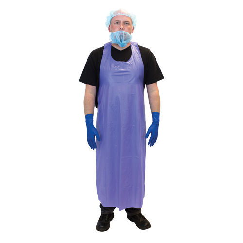 Tabliers en vinyle, Vinyle, Bleu, 35" la x 45" lo Infinity Industrial Services Inc.