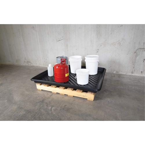 Ultra-Utility Trays&reg;, 36" L x 36" W x 4.75" H, 27 US gal. Spill Capacity Infinity Industrial Services Inc.