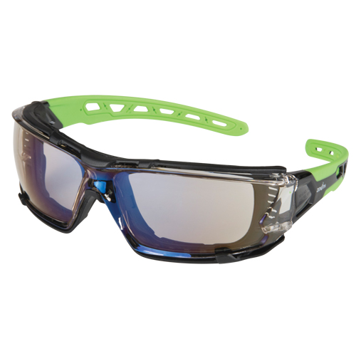 Z2500 Series Safety Glasses with Foam Gasket, Indoor/Outdoor Mirror Lens, Anti-Scratch, ANSI Z87+/Meets/Exceeds CSA Z94.3 Infinity Industrial Services Inc.