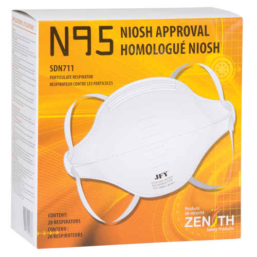 Particulate Respirator, N95, NIOSH Certified, Medium/Large Infinity Industrial Services Inc.