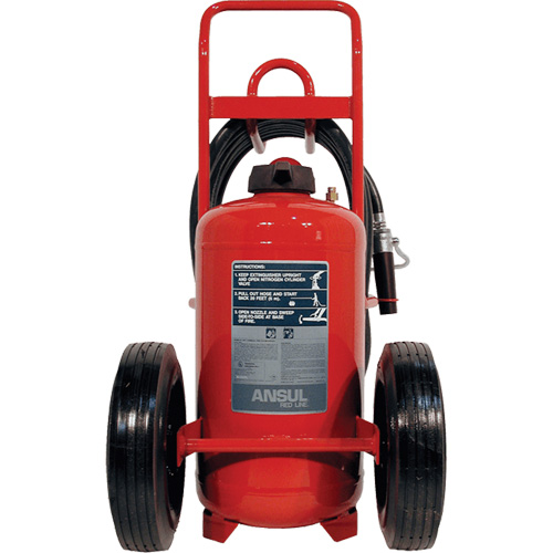 Extincteurs Red Line sur roues, BC, Capacit&eacute; 125 lb Infinity Industrial Services Inc.