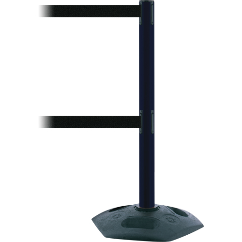 Dual Line Heavy Duty Receiver Post, 38" High, Red Infinity Industrial Services Inc.