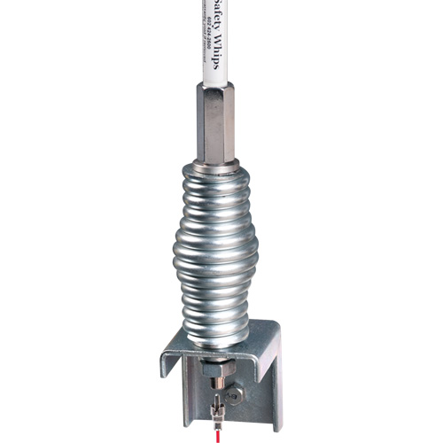 Support porte-drapeau Safety Whip, Fixation Ressort Infinity Industrial Services Inc.