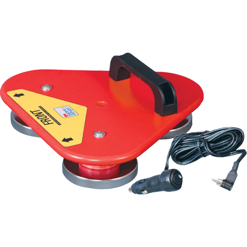 Safety Whip&reg; Flagstaff Mounting Base, Magnet Mount Infinity Industrial Services Inc.