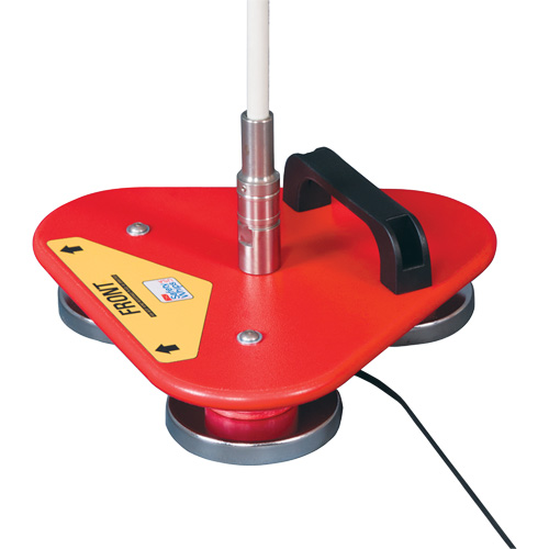 Safety Whip&reg; Flagstaff Mounting Base, Magnet Mount Infinity Industrial Services Inc.