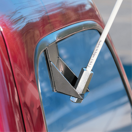 Safety Whip&reg; Light-Duty Whips, Window Mount, 5' High, Orange Infinity Industrial Services Inc.