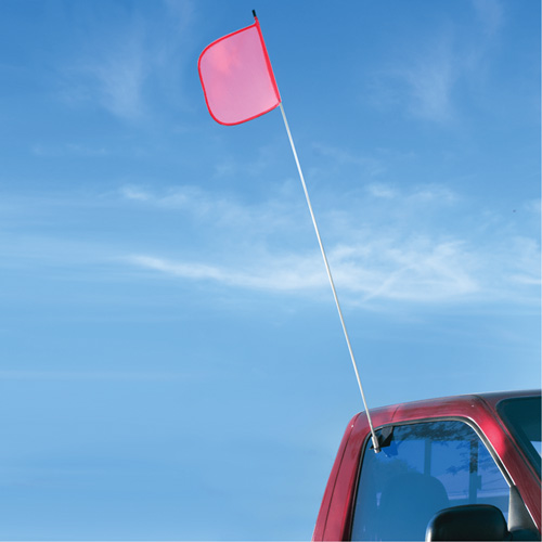 Safety Whip&reg; Light-Duty Whips, Window Mount, 5' High, Orange Infinity Industrial Services Inc.