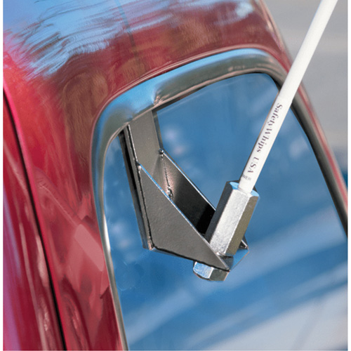 Safety Whip&reg; Light-Duty Whips, Window Mount, 5' High, Orange Infinity Industrial Services Inc.