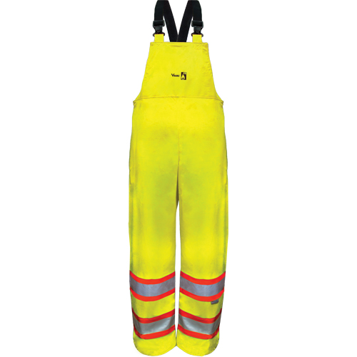 Hi-Vis FR/PU Safety Rain Bib Pants, 4X-Large Infinity Industrial Services Inc.
