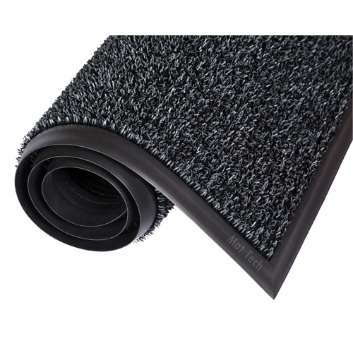 Astro-Plus Mat, Polyethylene, Scraper Type, Textured Pattern, 6-3/10' x 8', Brown Infinity Industrial Services Inc.